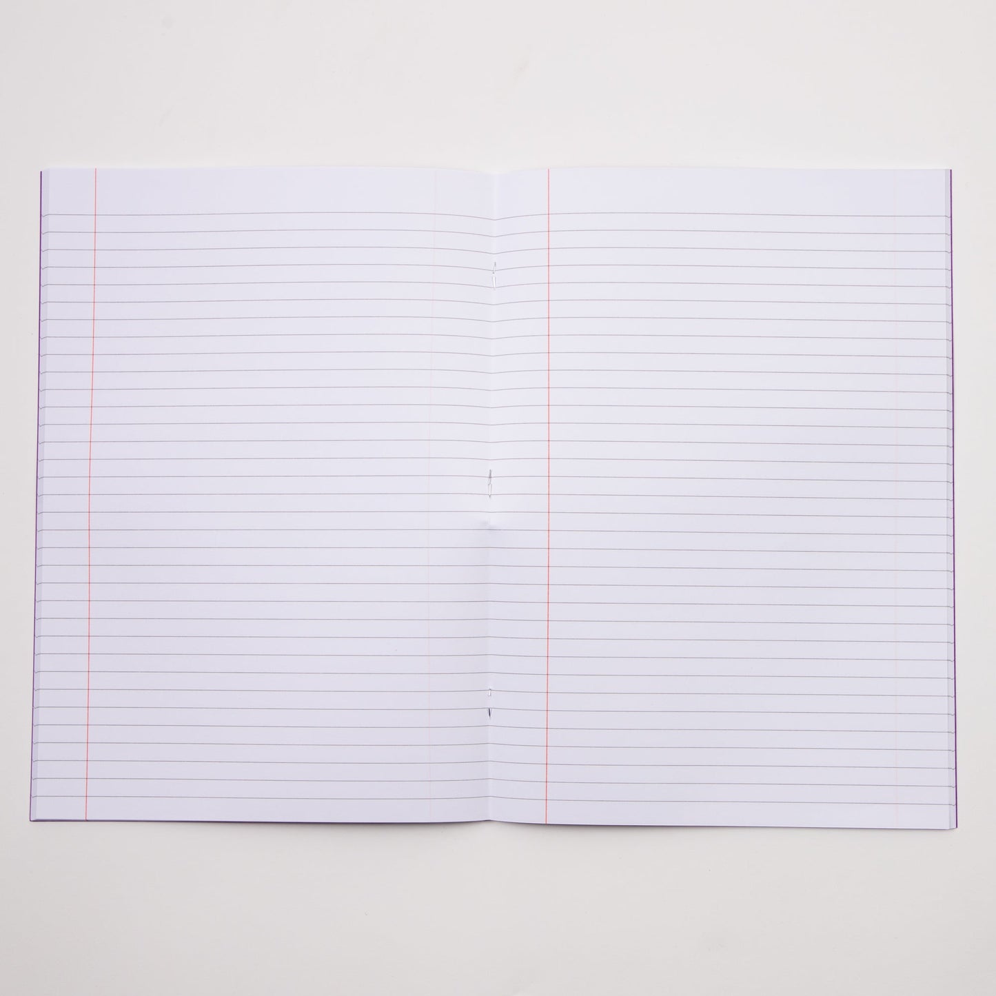 Classmates A4 Exercise Book 80 Page, 8mm Ruled With Margin, Purple - Pack of 50 - ABC School Supplies