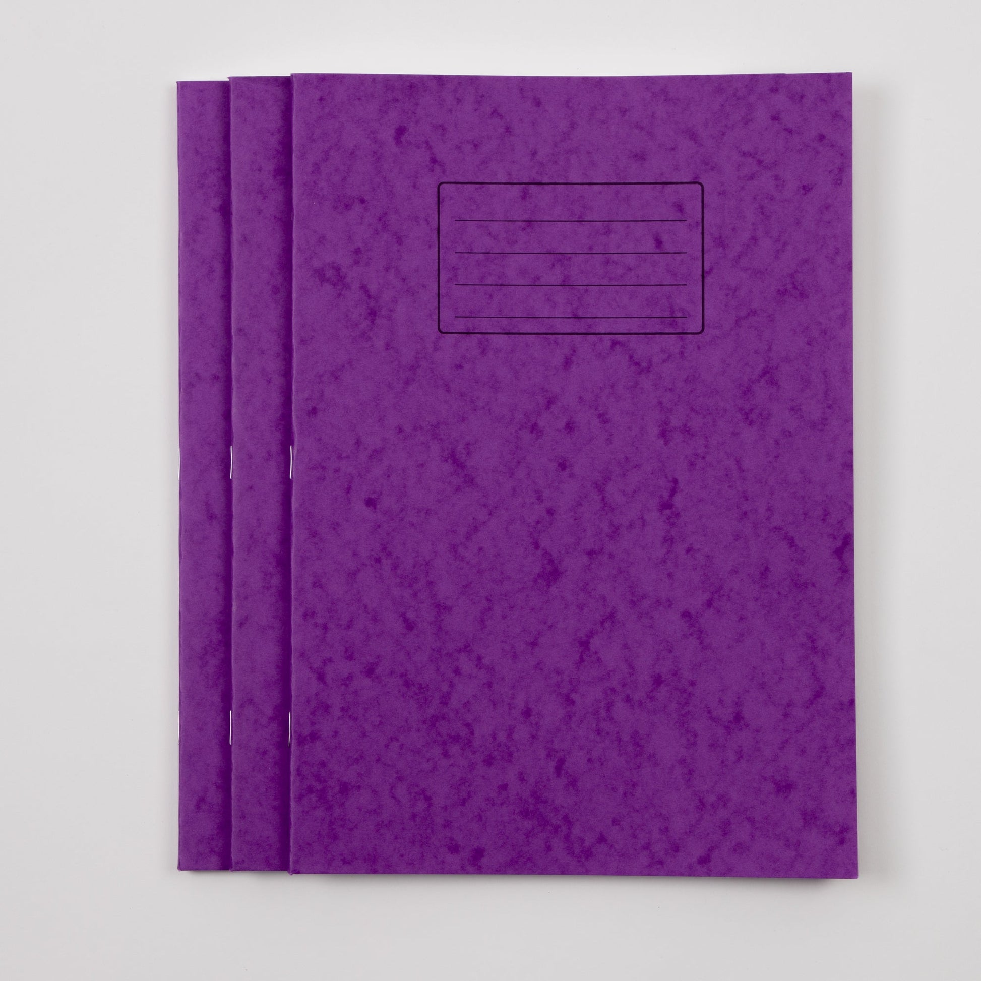Classmates A4 Exercise Book 80 Page, 8mm Ruled With Margin, Purple - Pack of 50 - ABC School Supplies