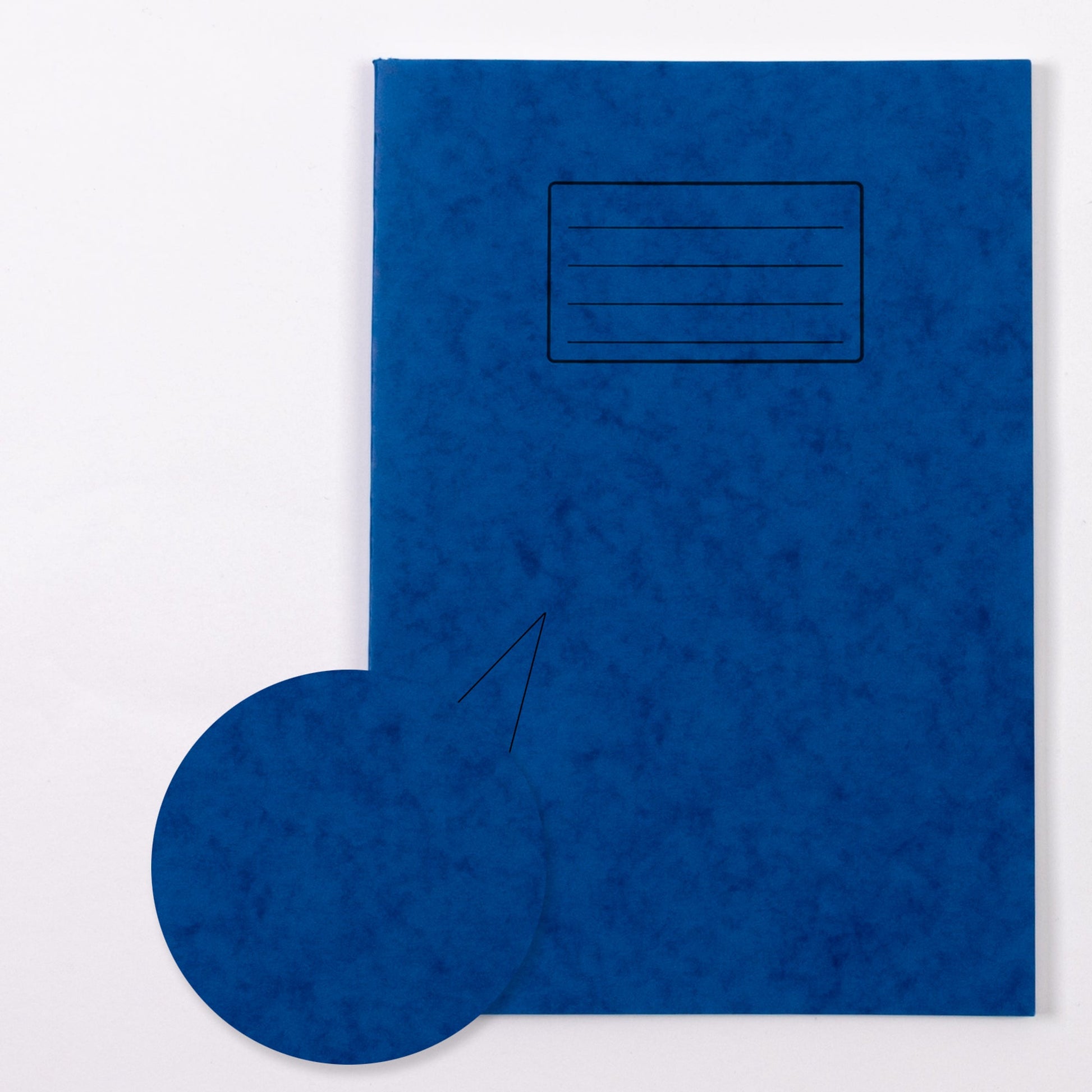 Classmates A4 Exercise Book 80 Page, Plain Blank, Blue - Pack of 50 - ABC School Supplies