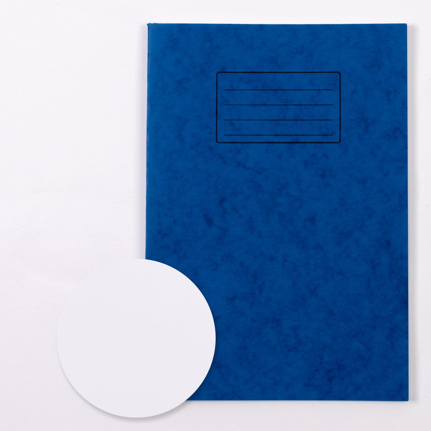 Classmates A4 Exercise Book 80 Page, Plain Blank, Blue - Pack of 50 - ABC School Supplies