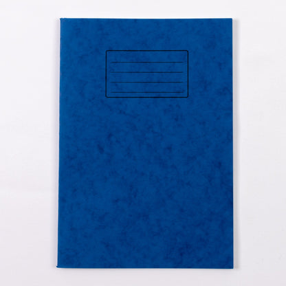 Classmates A4 Exercise Book 80 Page, Plain Blank, Blue - Pack of 50 - ABC School Supplies