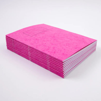 Classmates A4 Exercise Book 80 Page, Plain Blank, Pink - Pack of 50 - ABC School Supplies