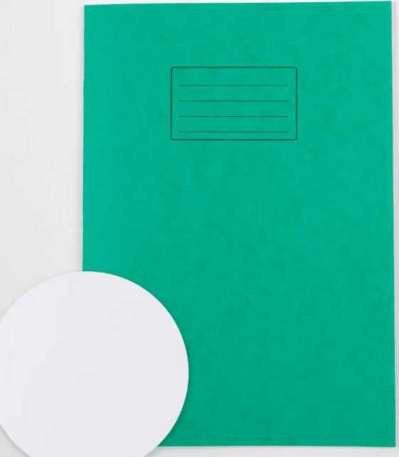 Classmates A4+ Exercise Book 80 Page, Plain, Green - Pack Of 50 - ABC School Supplies