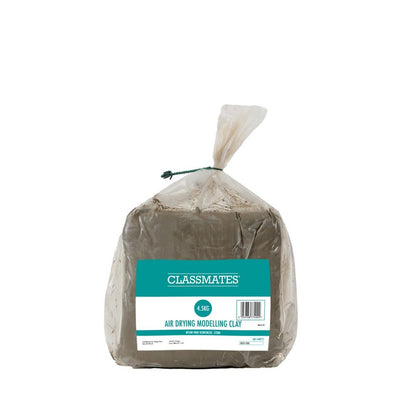 Classmates Air Drying Modelling Clay - 4.5kg - Stone - ABC School Supplies