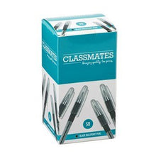 Classmates Ballpoint Pen Black - Pack Of 50 - ABC School Supplies