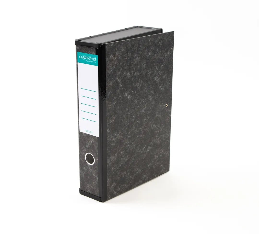**Classmates Box File - Foolscap - Grey - Pack of 10 - ABC School Supplies