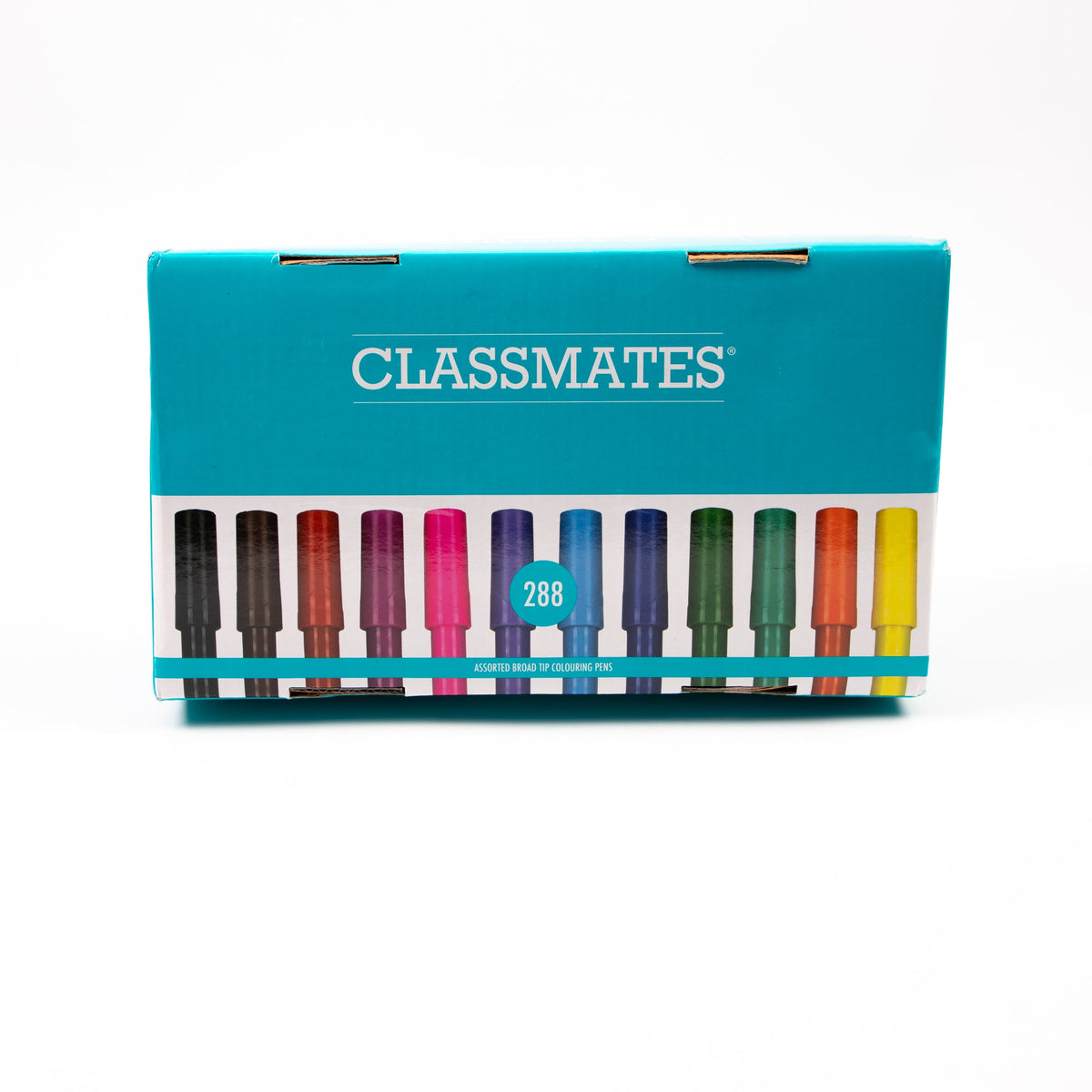 Classmates Broad Tip Coloured Pens - Assorted - Pack Of 288 - ABC School Supplies