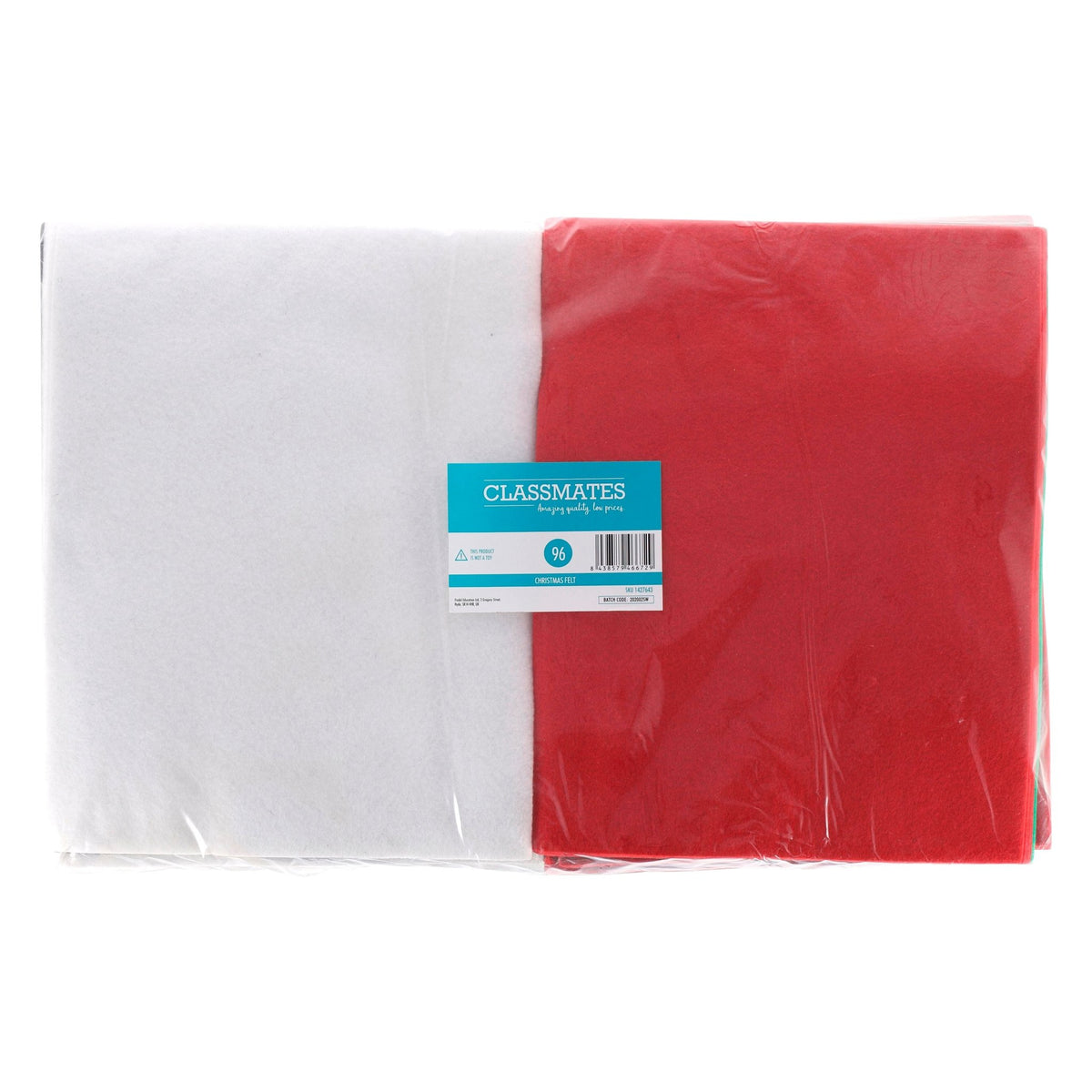 Classmates Christmas Felt Pack of 96 - ABC School Supplies