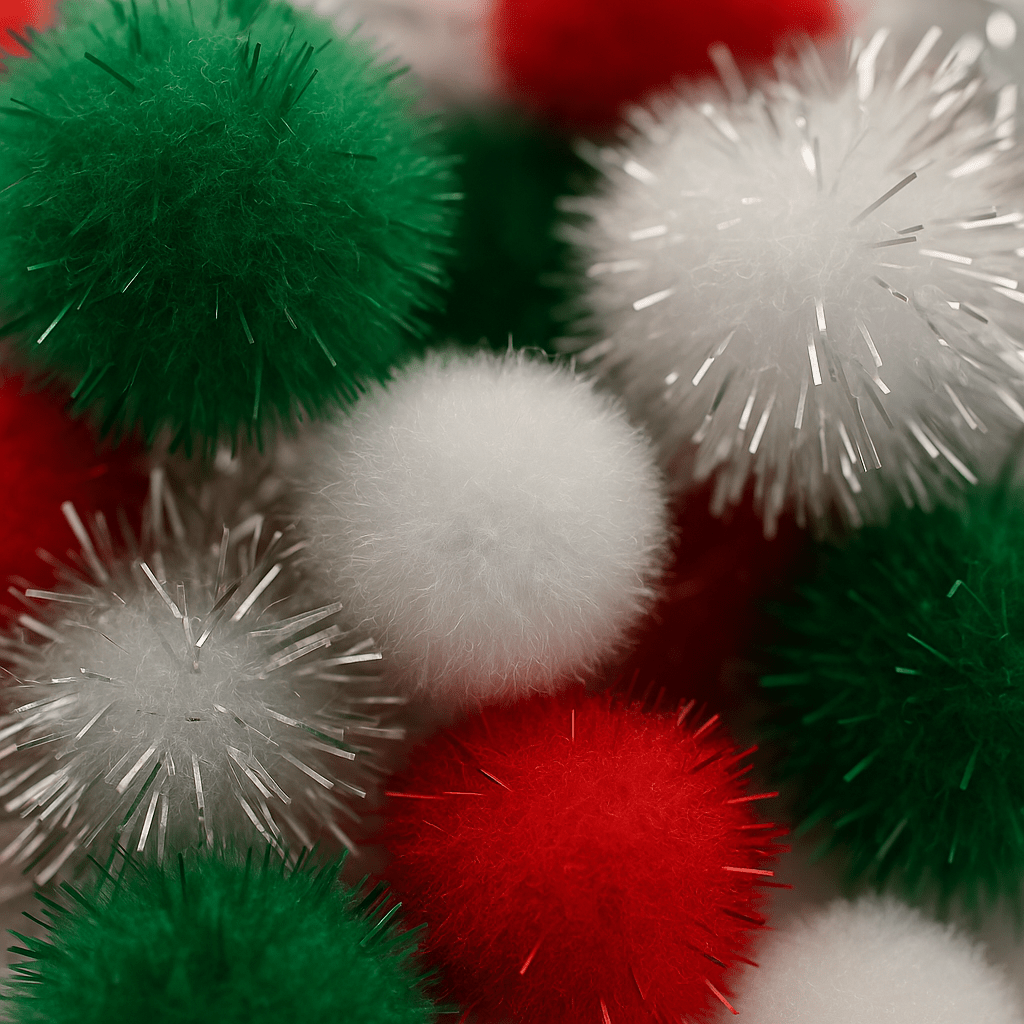 Classmates Christmas Pom Poms - ABC School Supplies