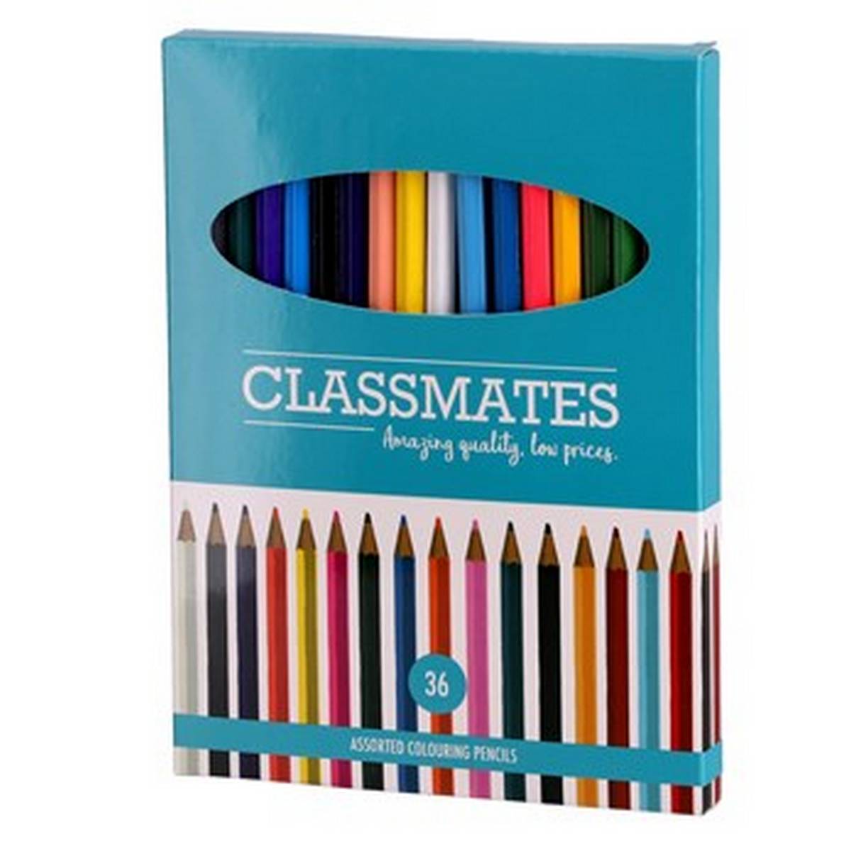 Classmates Colouring Pencils Pack Of 36 - ABC School Supplies