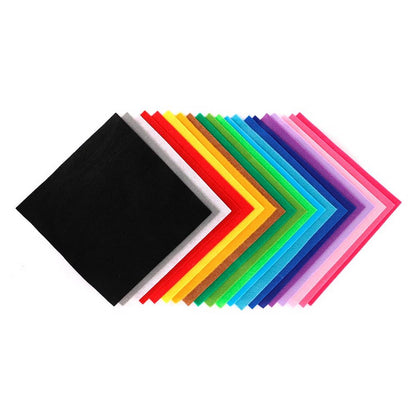 Classmates Felt Jumbo Squares - Assorted Pack Of 100 - ABC School Supplies