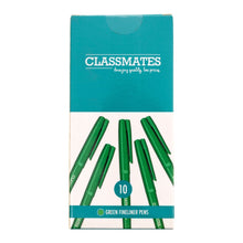 Classmates Fineliner Pen - Green - Pack of 10 - ABC School Supplies