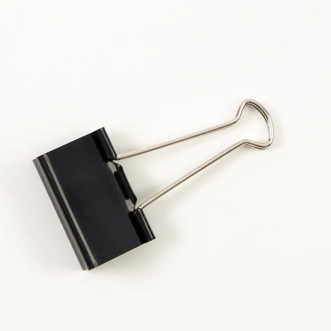 Classmates Fold Back Clip - Black - 50mm - Pack of 10 - ABC School Supplies