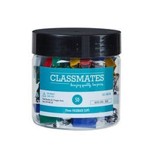 Classmates Foldback Clips Asst P50 - ABC School Supplies