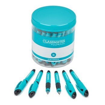 Classmates Fountain Pen - Blue - Pack Of 36 - ABC School Supplies