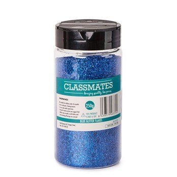 **Classmates Glitter 250G - Blue - ABC School Supplies