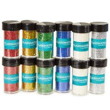 Classmates Glitter Shakers Pack Of 12 - ABC School Supplies