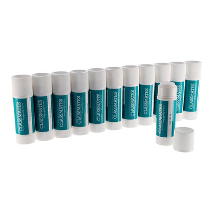 Classmates Glue Sticks 40G P12 - ABC School Supplies