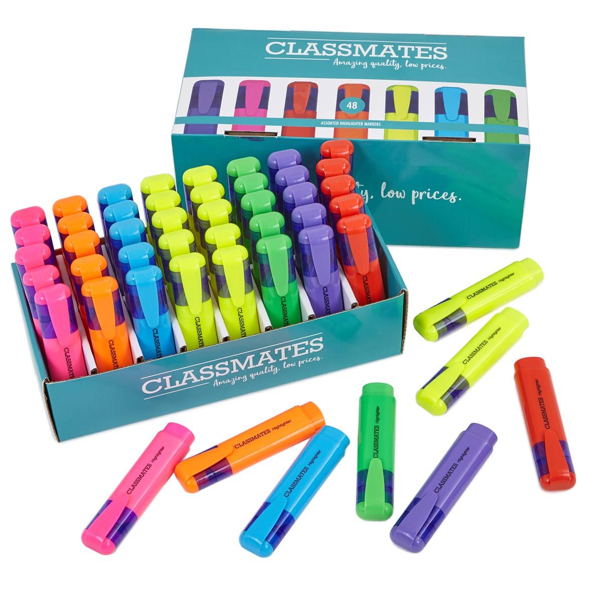 Classmates Highlighters Assted 7 Colours - ABC School Supplies