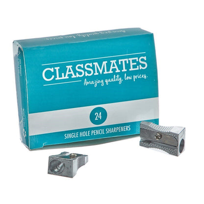 Classmates Metal Sharpener Single Hole P24 - ABC School Supplies