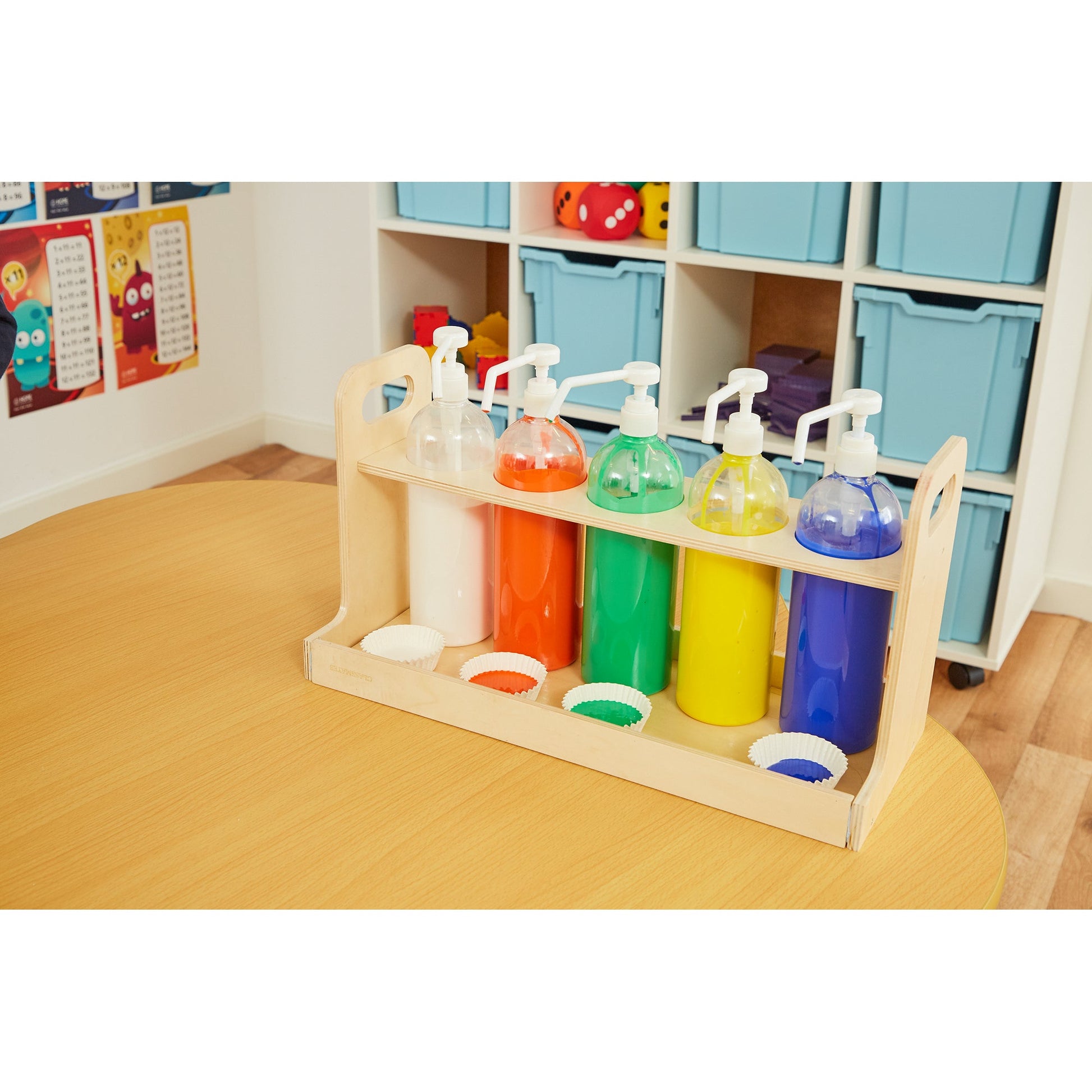 Classmates Paint Dispenser and 5 Pots - ABC School Supplies