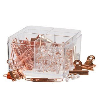 Classmates Paper Fasteners - Rose Gold - Assorted Pack - ABC School Supplies