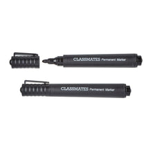 Classmates Permanent Marker Black, Bullet Tip – Pack Of 10 - ABC School Supplies