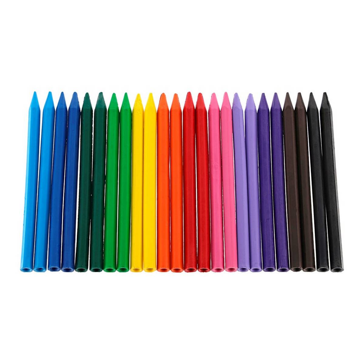Classmates Plastic Crayons Pack 24 - ABC School Supplies