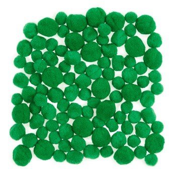 Classmates Pompoms Green - ABC School Supplies