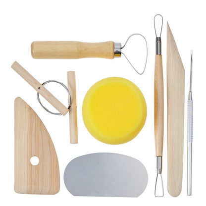 Classmates Pottery Tool Kit Pack of 8 - ABC School Supplies