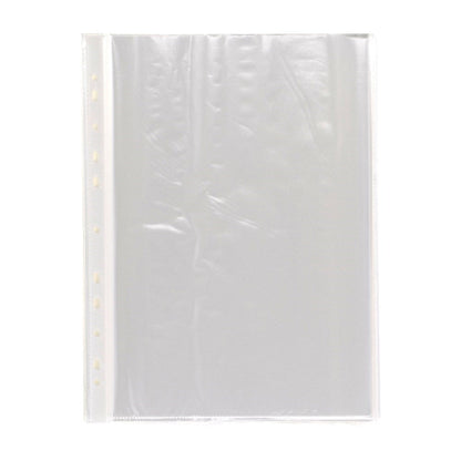 Classmates Punched Pocket A4 Clear - Pack Of 500 - ABC School Supplies