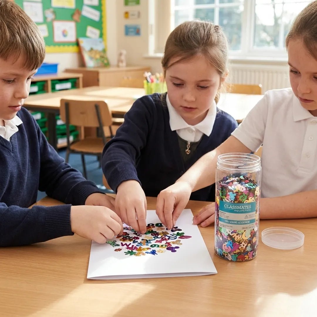 Classmates Sequins Assortment - 100G Tub - ABC School Supplies