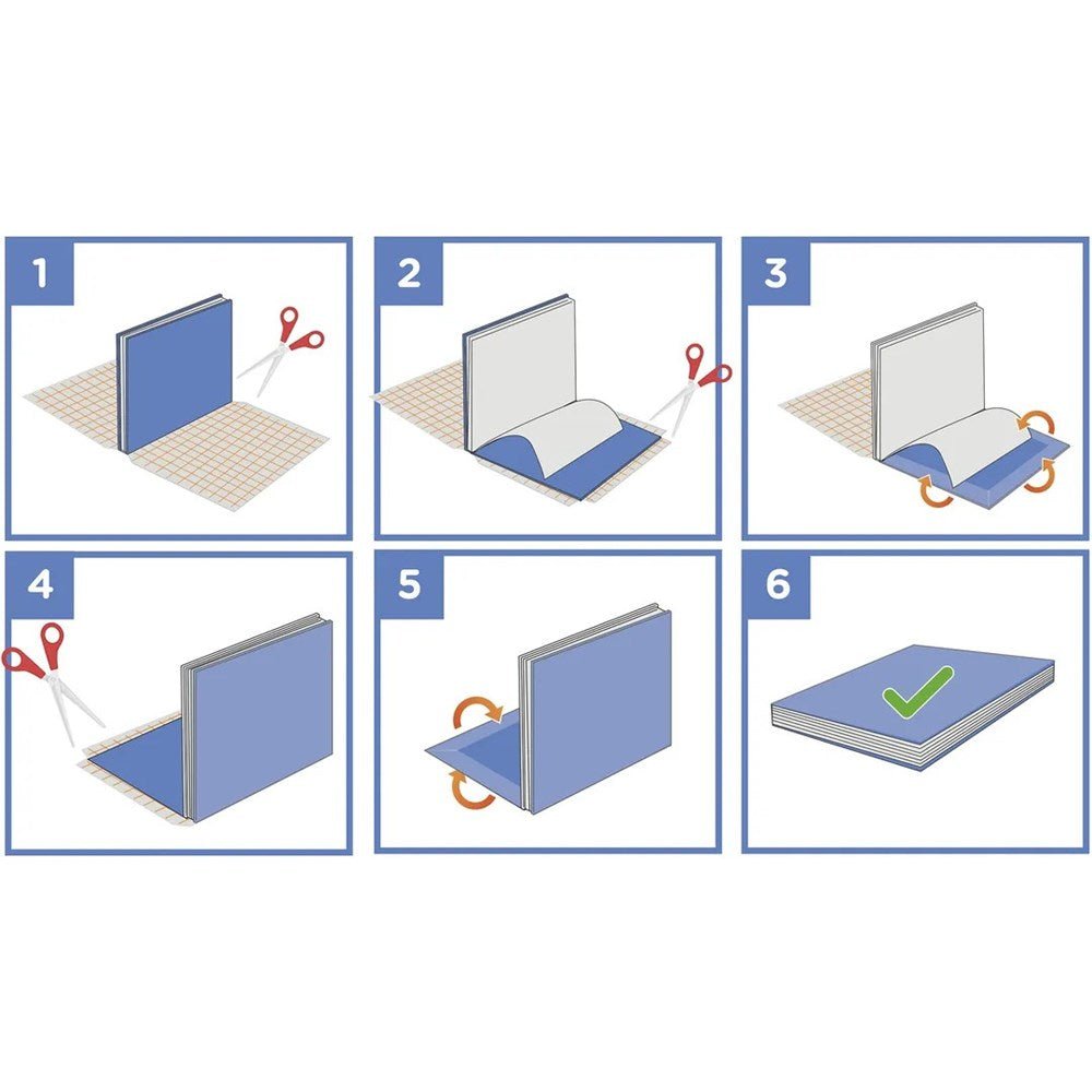 Classmates Transparent Book Covering, 50 Micron, Width 500mm x Length 20m - ABC School Supplies