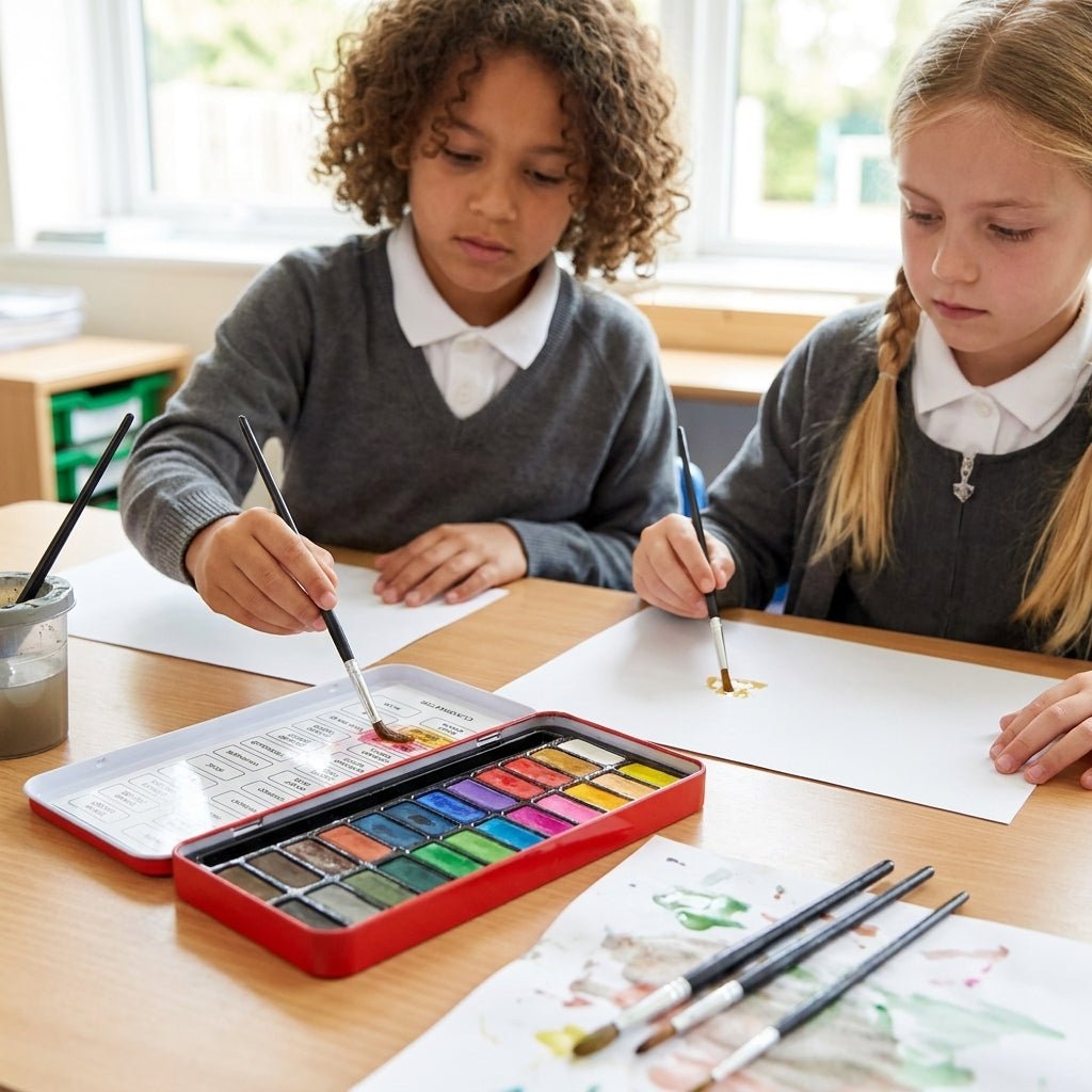 Classmates Watercolour Tin – 24 Block - ABC School Supplies