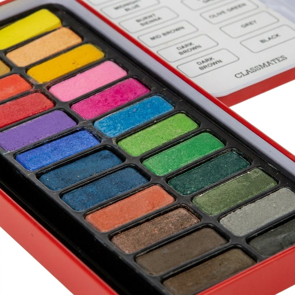 Classmates Watercolour Tin – 24 Block - ABC School Supplies