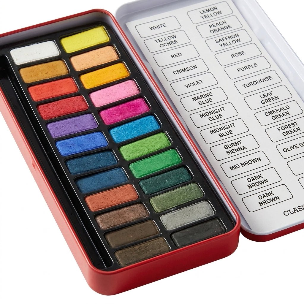 Classmates Watercolour Tin – 24 Block - ABC School Supplies
