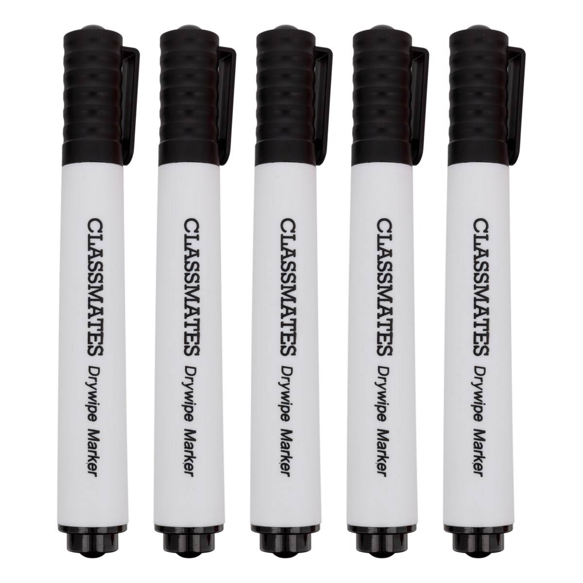 Classmates Whiteboard Marker Black, Chisel Tip – Pack Of 50 - ABC School Supplies