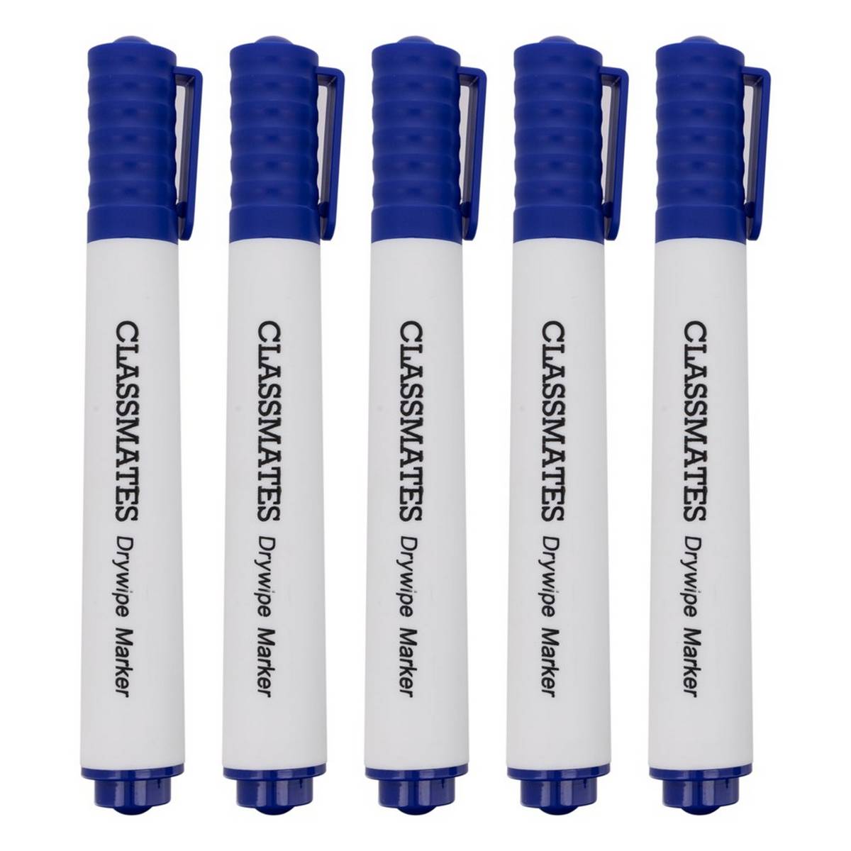 Classmates Whiteboard Marker Blue, Chisel Tip - Pack Of 10 - ABC School Supplies