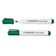 Classmates Whiteboard Marker Green, Chisel Tip - Pack Of 10 - ABC School Supplies