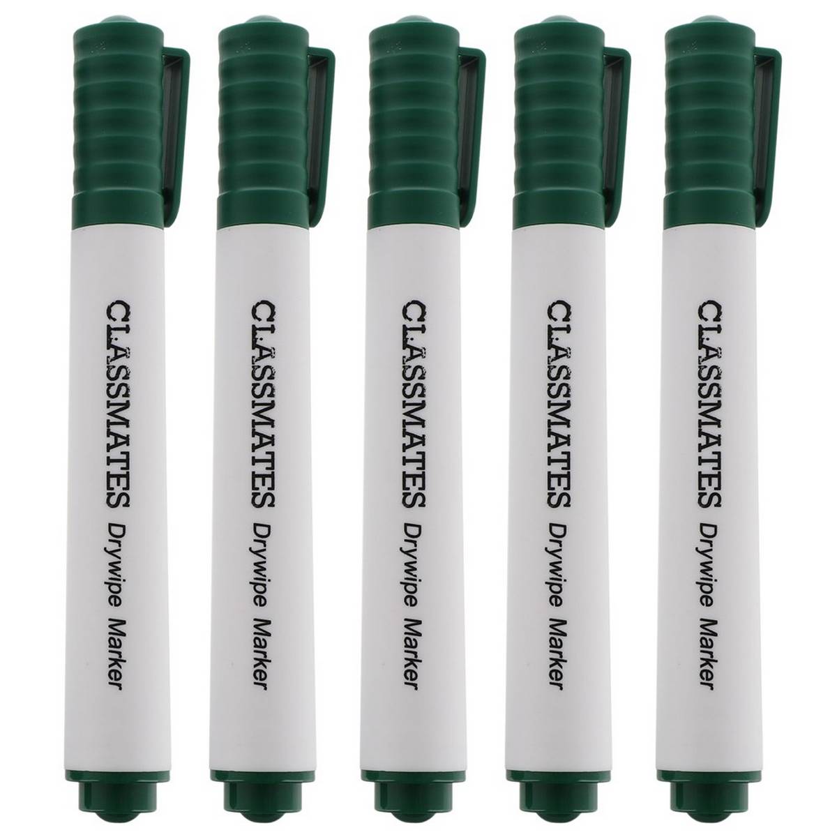 Classmates Whiteboard Marker Green, Chisel Tip - Pack Of 10 - ABC School Supplies