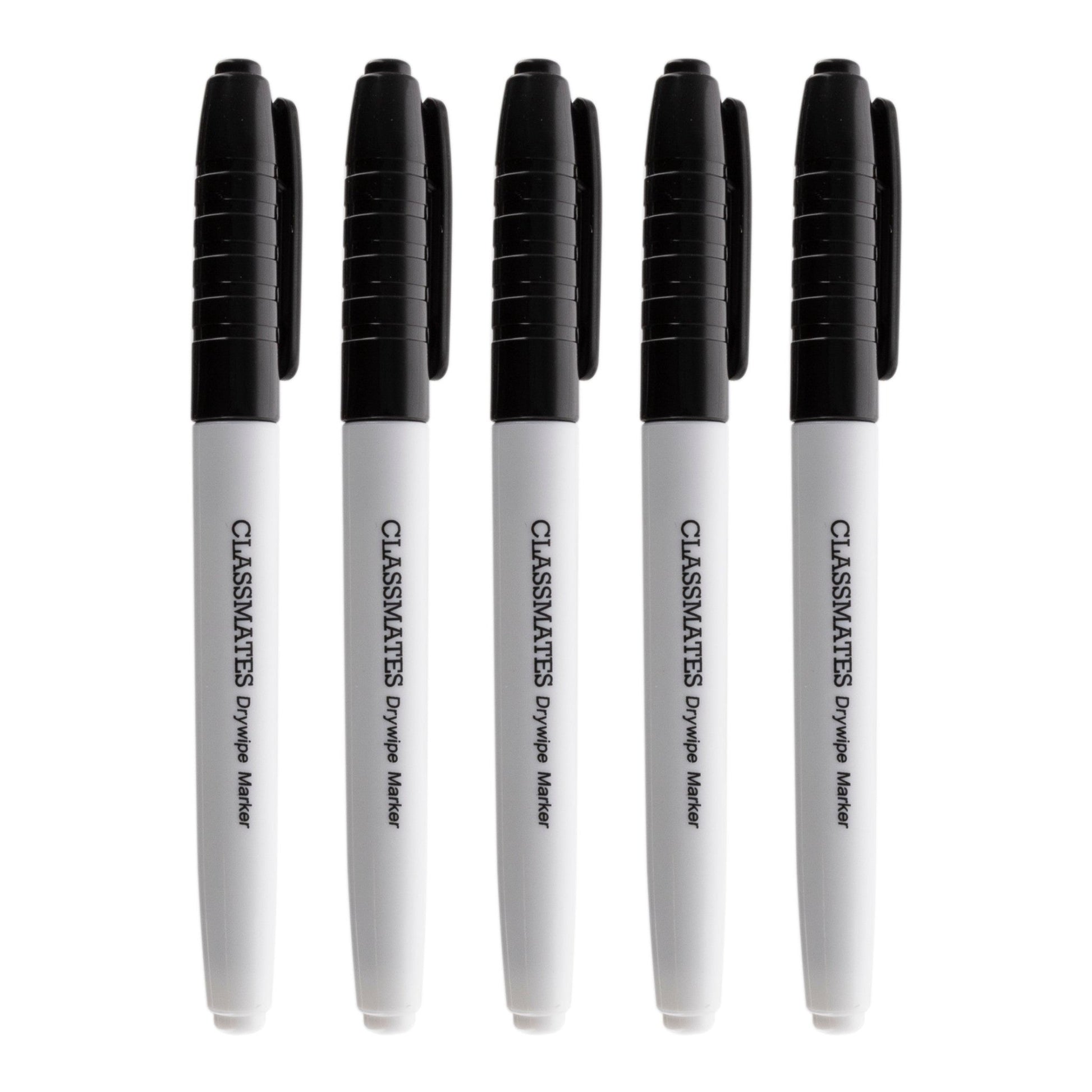 Classmates Whiteboard Marker Pens Black, Bullet Tip - Pack of 100 - ABC School Supplies