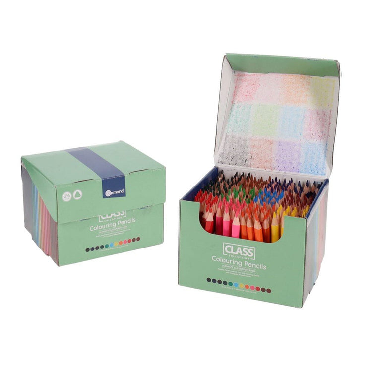 Classroom Collection: Triangular Half sized Colouring Pencils Box of 216 - ABC School Supplies