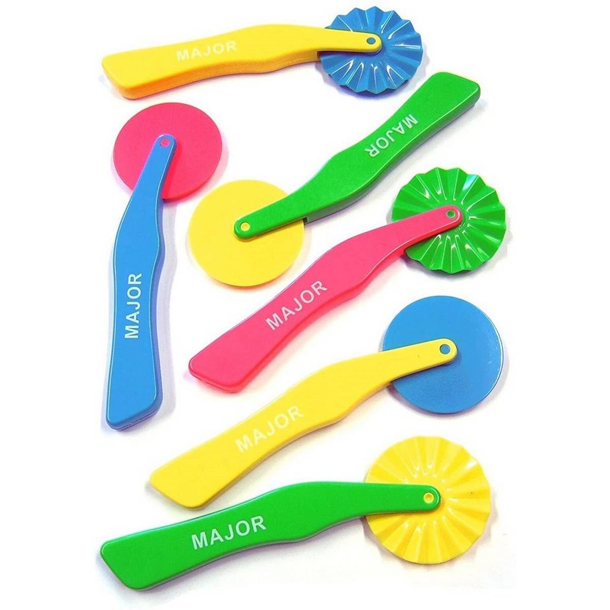 Clay Cutter Wheels Set Of 6 - ABC School Supplies
