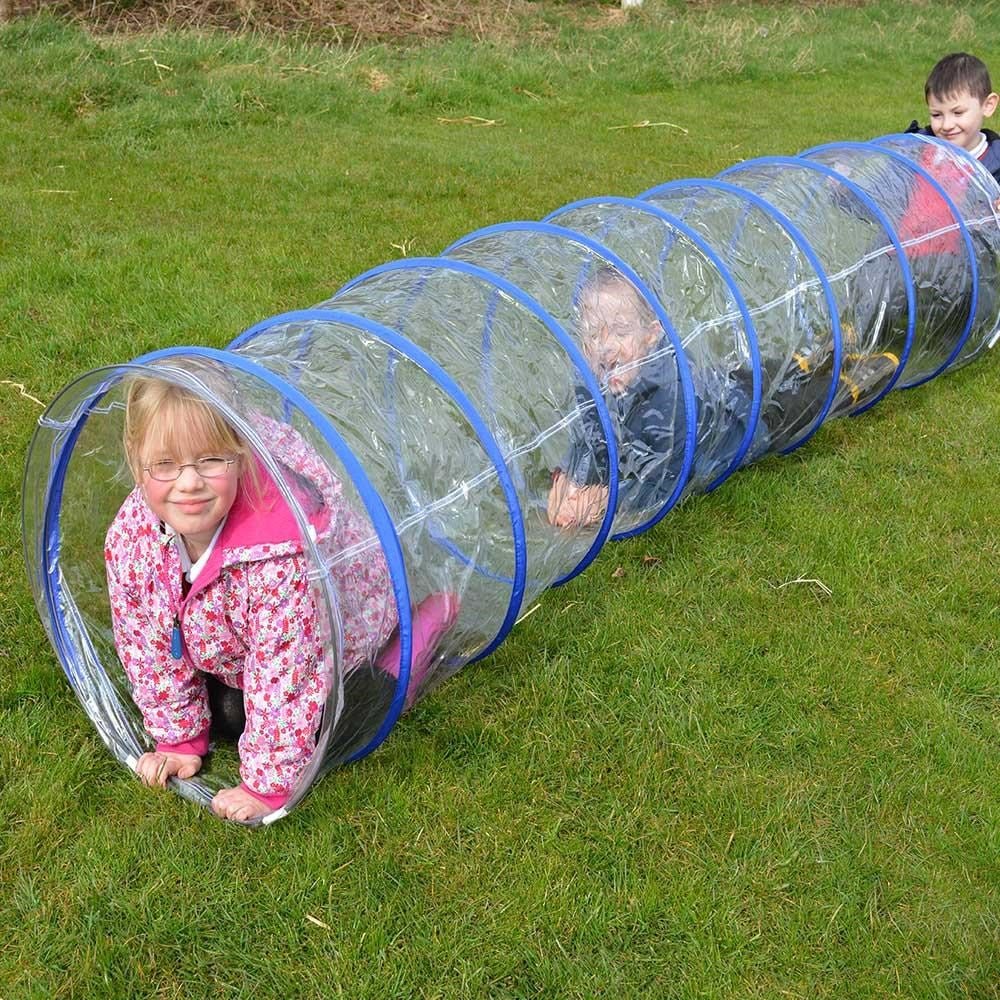 **Clear Outdoor Tunnel - ABC School Supplies
