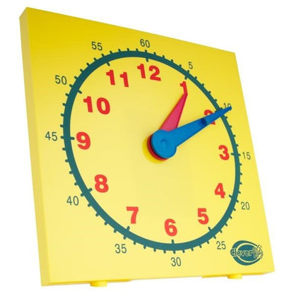 Clever Kidz 12Hr Demonstration Clock 12.5Cm - ABC School Supplies