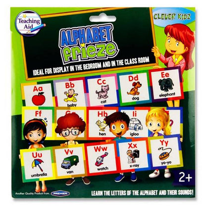 Clever Kidz Alphabet Frieze - ABC School Supplies