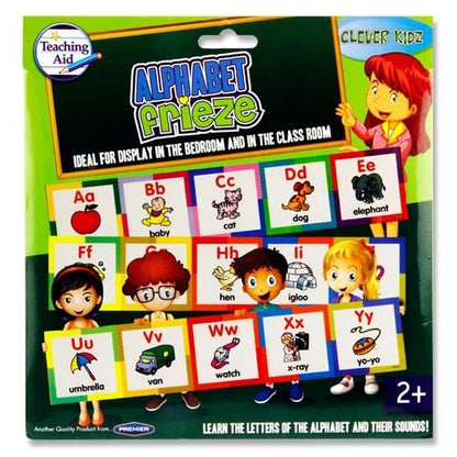 Clever Kidz Alphabet Frieze - ABC School Supplies