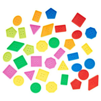 Clever Kidz Jumbo Craft Buttons Pack Of 250 - ABC School Supplies