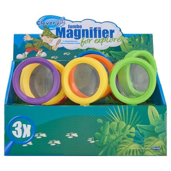 Clever Kidz Jumbo Magnifier - ABC School Supplies