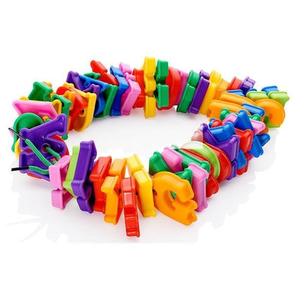 Clever Kidz Lacing Letters Uppercase Set Of 116Pcs - ABC School Supplies